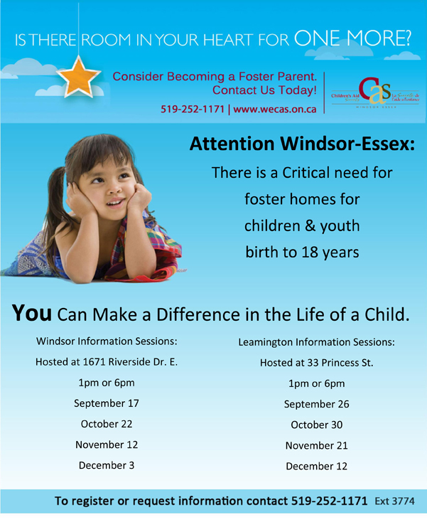 Foster Information Sessions